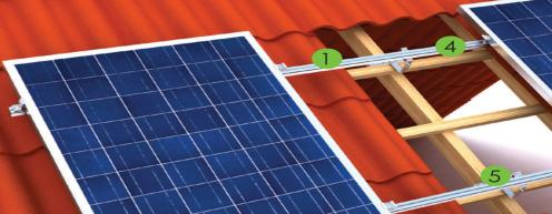 Montage solaire sur toiture en tuiles (9)